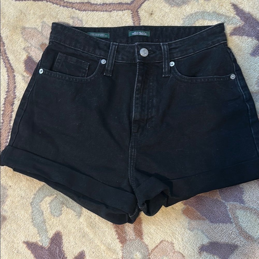 High waist  Denim Shorts